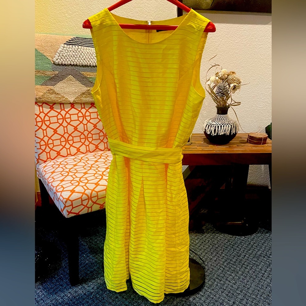 Tommy Hilfiger Yellow Dress